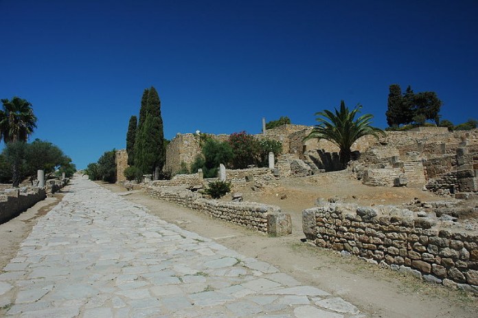 Ruinas de Cartago en Túnez