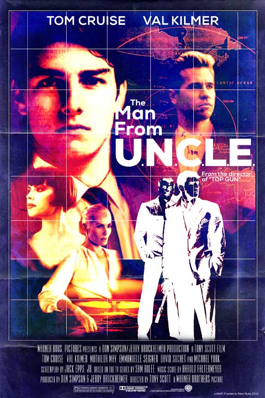 Cartel de "The Man from UNCLE" (1987)