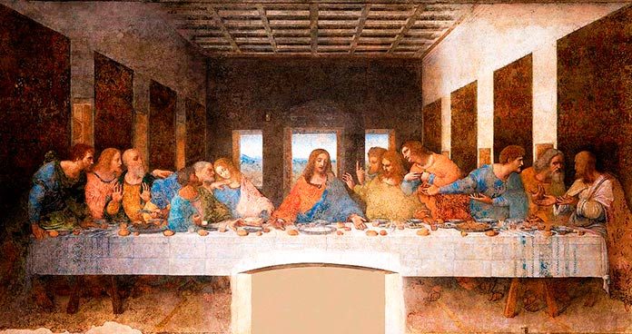 La Última Cena de Leonardo Da Vinci