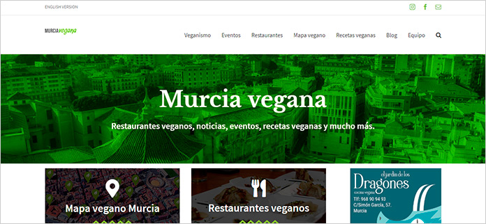 Web Murcia Vegana