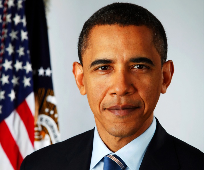 Fotografía oficial de Barack Obama.