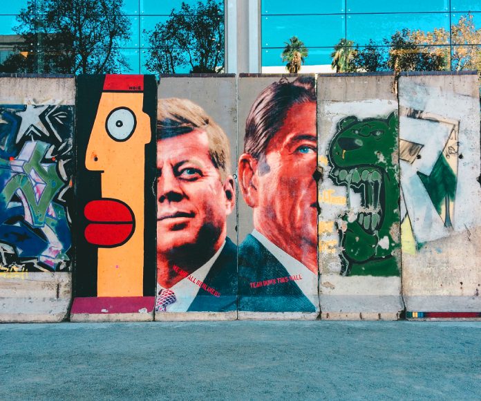 Fragmento del Muro de Berlín.