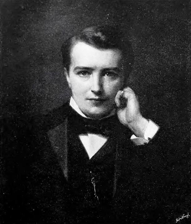 Retrato de un joven Edward Heron-Allen