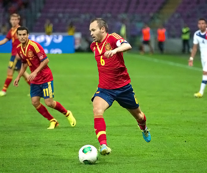 Andrés Iniesta · España-Chile 2013