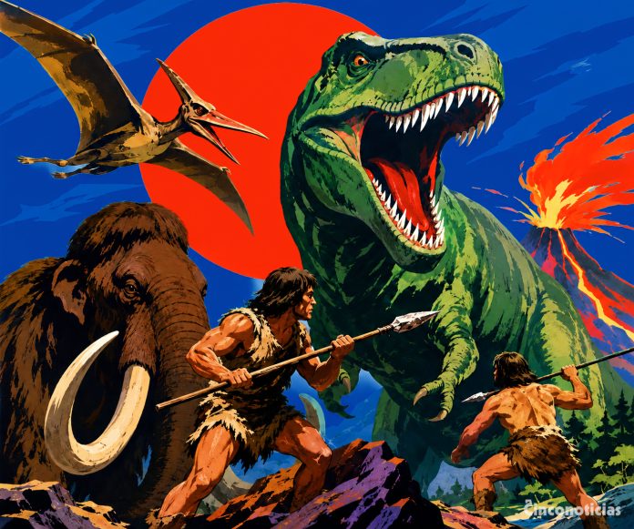 Animales de la prehistoria: todos los animales aéreos, terrestres y marinos extintos y vivos