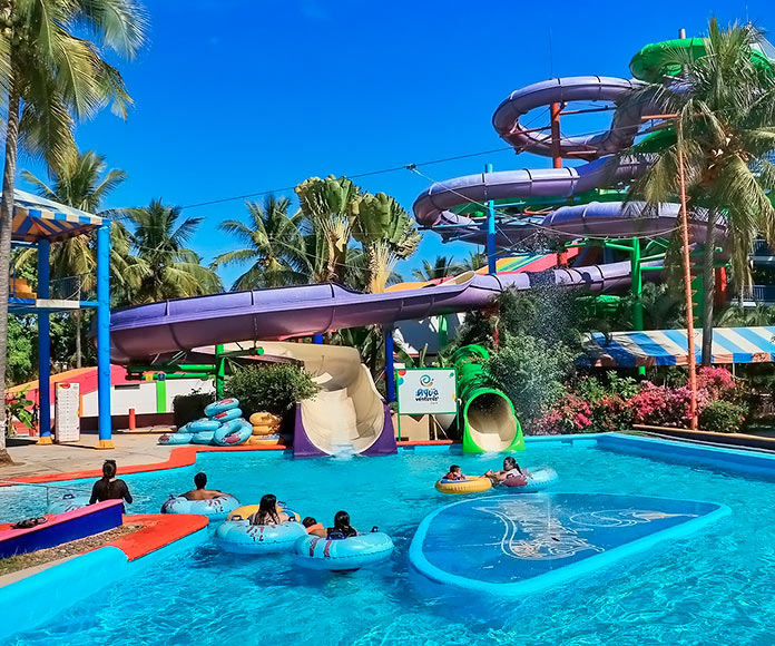 Parque acuático Aquaventuras en México