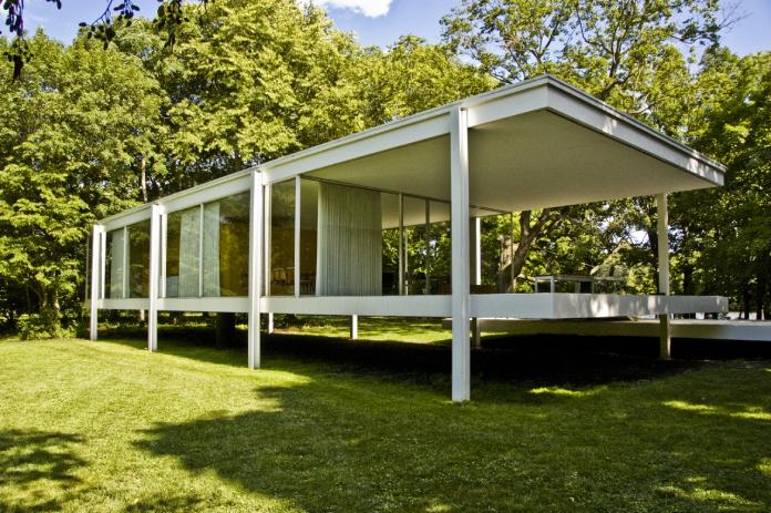 Arquitectura Bauhaus: Casa Farnsworth en Chicago