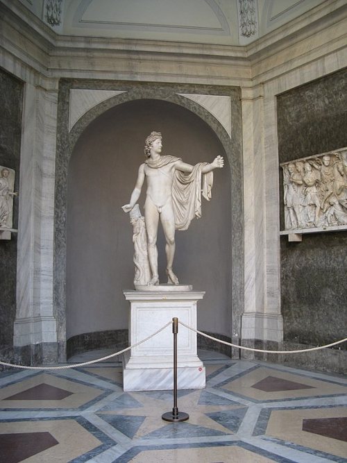Arte de la Antigua Roma - Escultura - Apolo de Belvedere