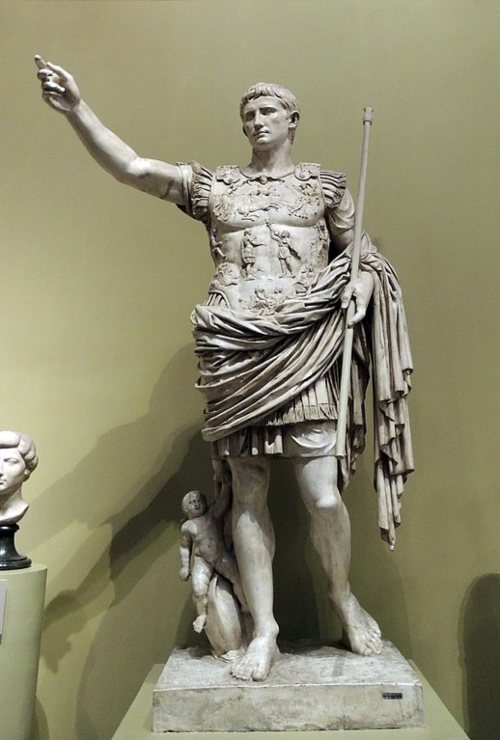 Arte de la Antigua Roma - Escultura - Augusto de Prima Porta