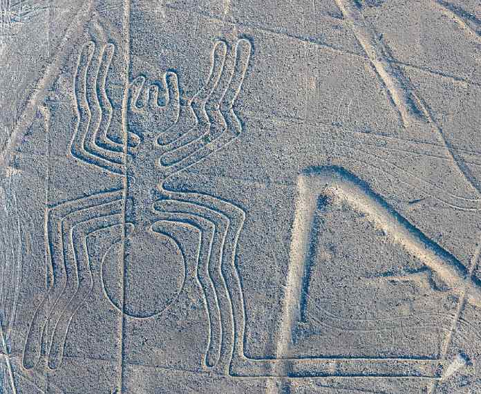 Arte rupestre - Geoglifos de Nazca, Perú