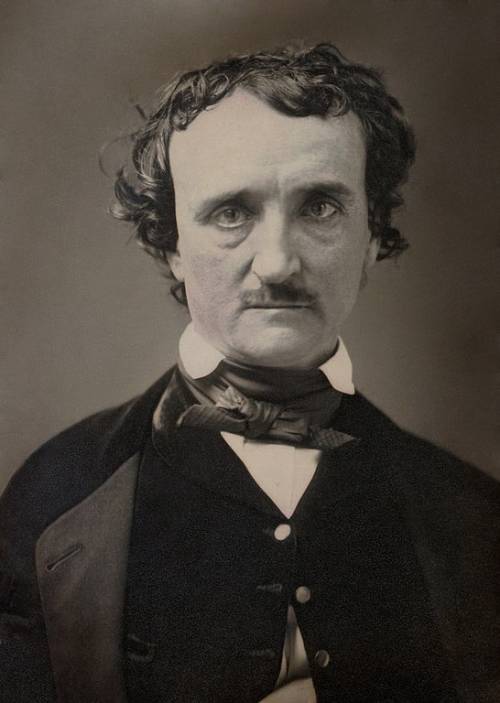 Retrato de Allan Poe.