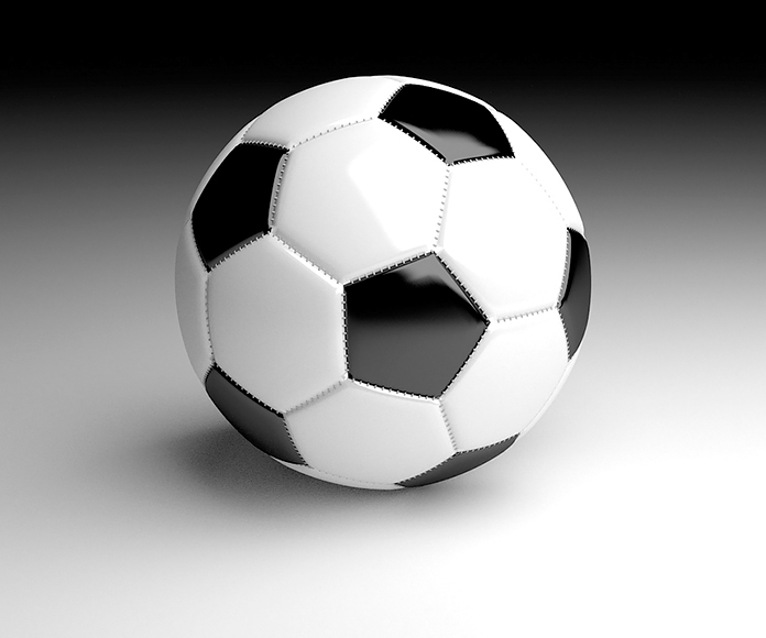 balón de fútbol clásico