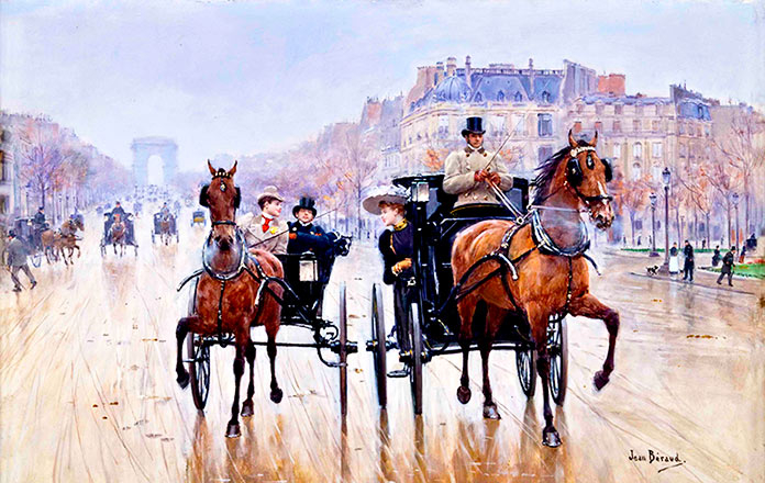 Jean Béraud, la vida en París en el siglo XIX