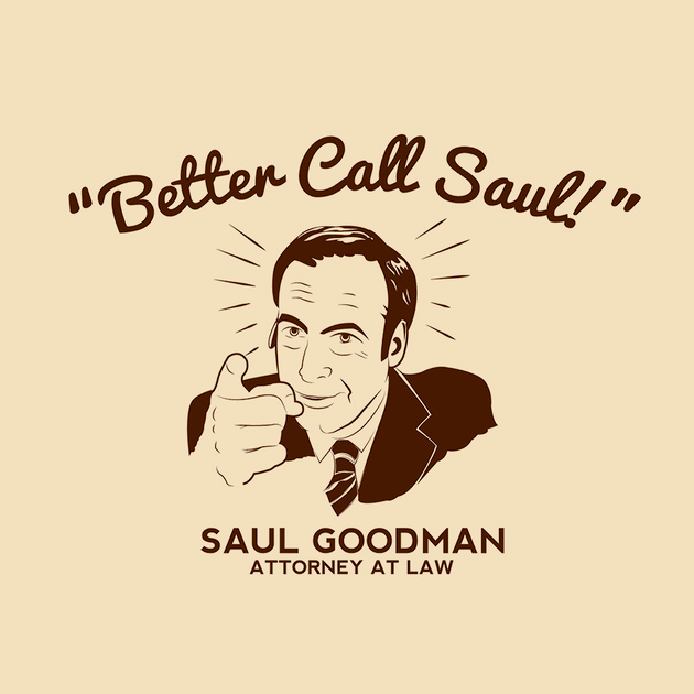 Better call Saul, tarjeta de presentación de Saul Goodman en la serie