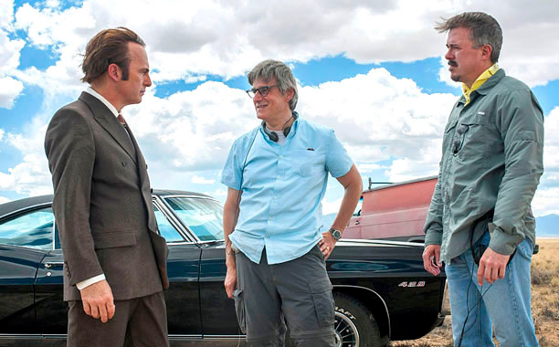 Escena del rodaje de la 1ª temporada de Better call Saul