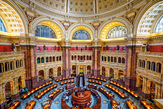 Biblioteca del Congreso, Washington DC, Estados Unidos