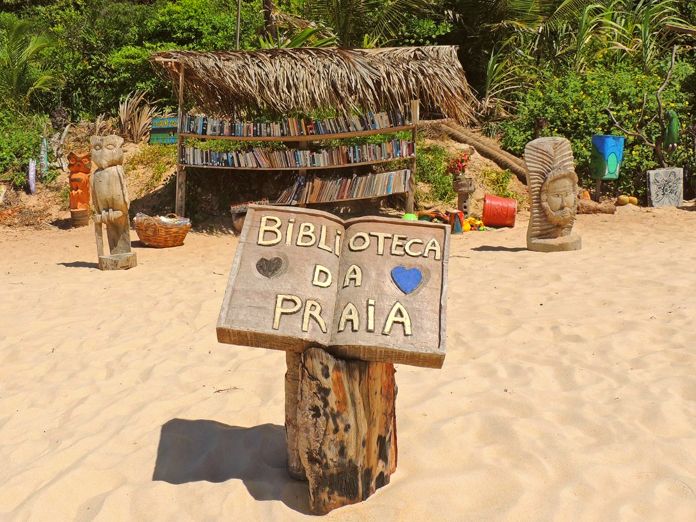 Biblioteca de Praia Pipa, Brasil