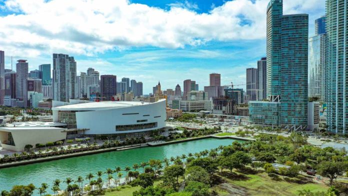 Vista de la ciudad de Miami