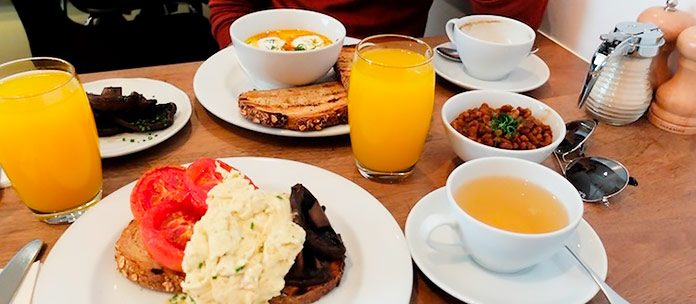 5 lugares para tomar Brunch en Londres, una buena experiencia.