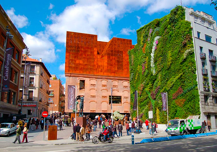 Jardín vertical Caixa Forum