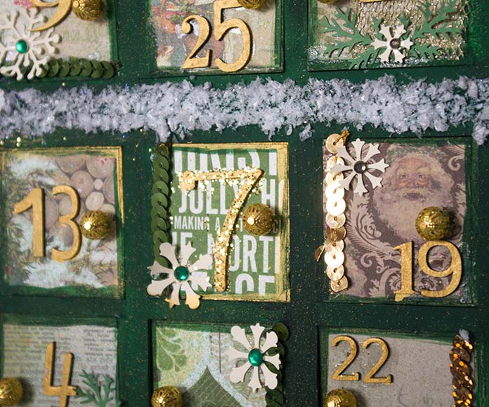 Calendario de adviento de Navidad