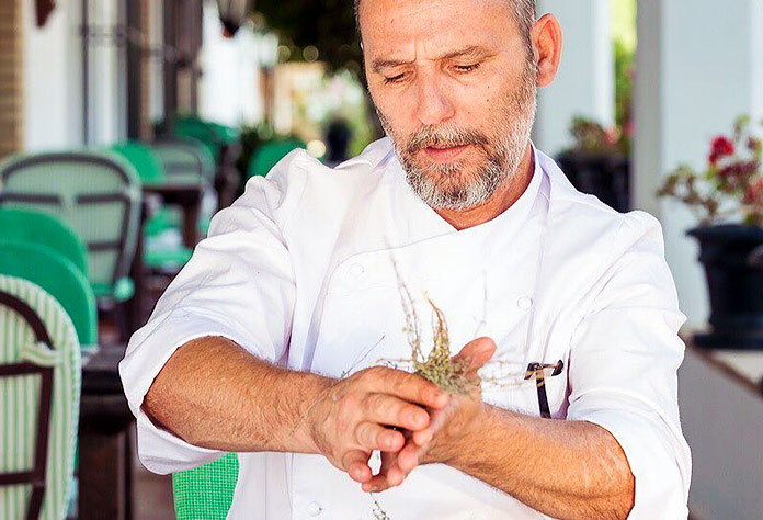 chef del Hotel La Malvasía