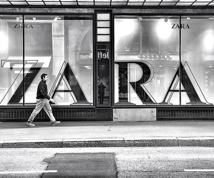 Escaparate de Zara