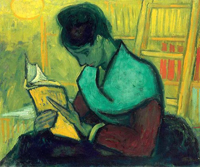 “Une Liseuse de romans”, Vincent van Gogh