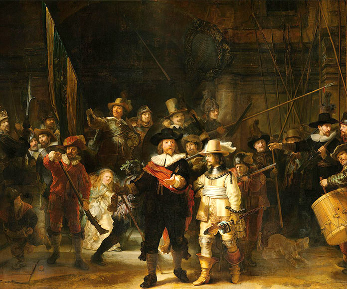 La ronda de noche de Rembrandt (1642)