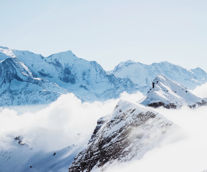 Picos de Los Alpes.