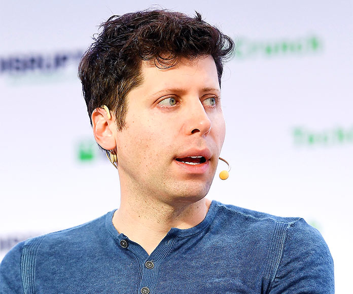 Sam Altman en el evento TechCrunch Disrupt en San Francisco, California, en 2019