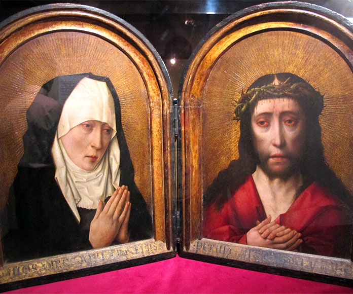 Díptico Mater Dolorosa / Ecce Homo de Dieric Bout