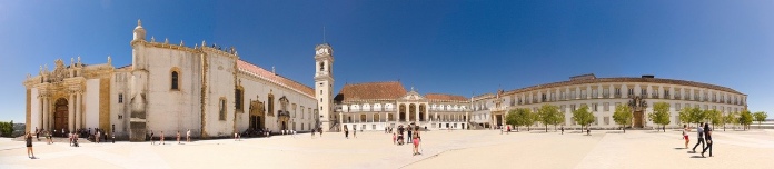 Panorámica de la Universidad de Coímbra