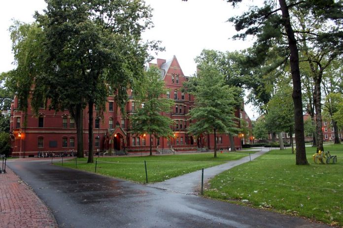 Harvard Yard, emplazamiento más antiguo de la Universidad de Harvard