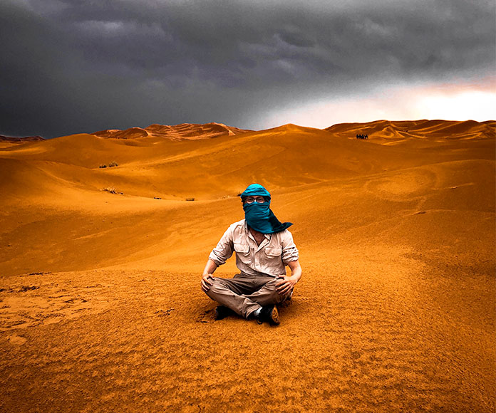 Clima del Sahara: mapas de temperatura, climograma e información del tiempo en el desierto del Sahara