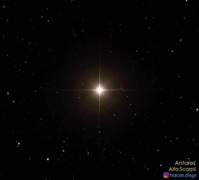 Constelación de Escorpio - Antares