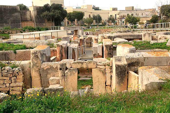 Construcciones antiguas: Templos de Tarxien, Malta