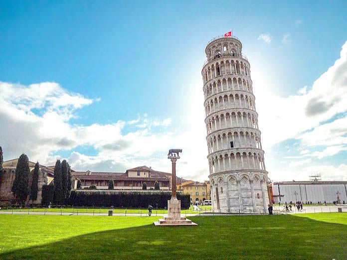 Edificios antiguos: Torre de Pisa