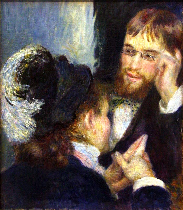 Conversación de Pierre-Auguste Renoir