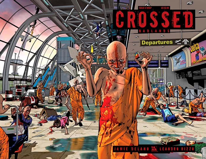 Portada del cómic Crossed Badlands