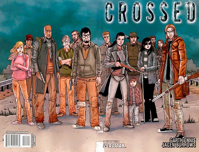 Portada del primer cómic de la serie Crossed