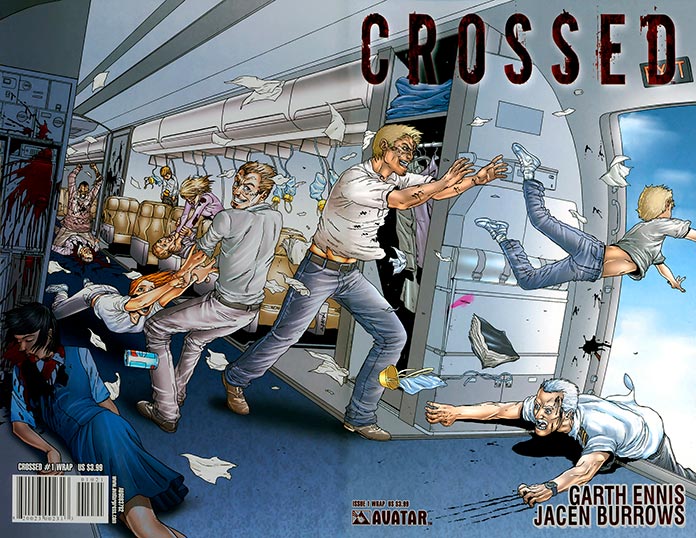 Primer volumen del comic Crossed