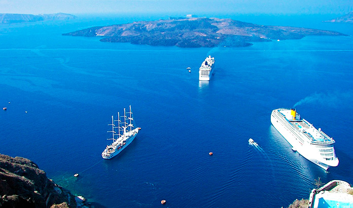 Cruceros por las islas griegas