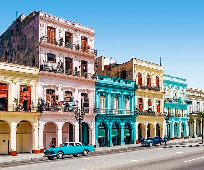 calle de La Habana en Cuba