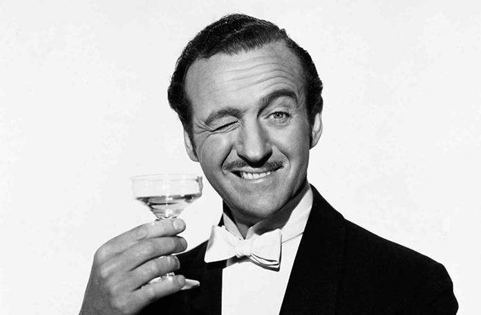 Fotografía del actor británico David Niven