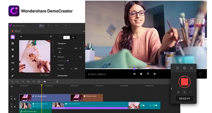 imágenes de la app DemoCreator