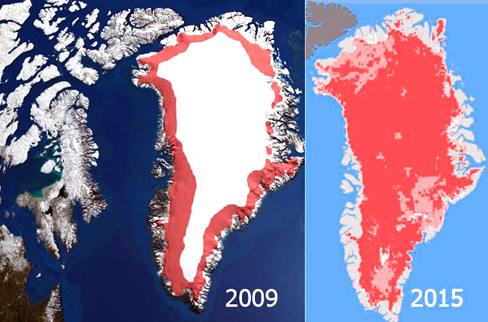 deshielo de Groenlandia