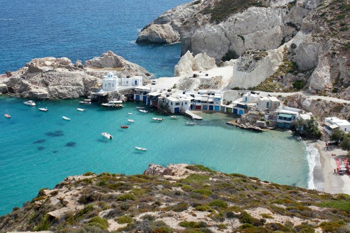 La isla griega de Milos