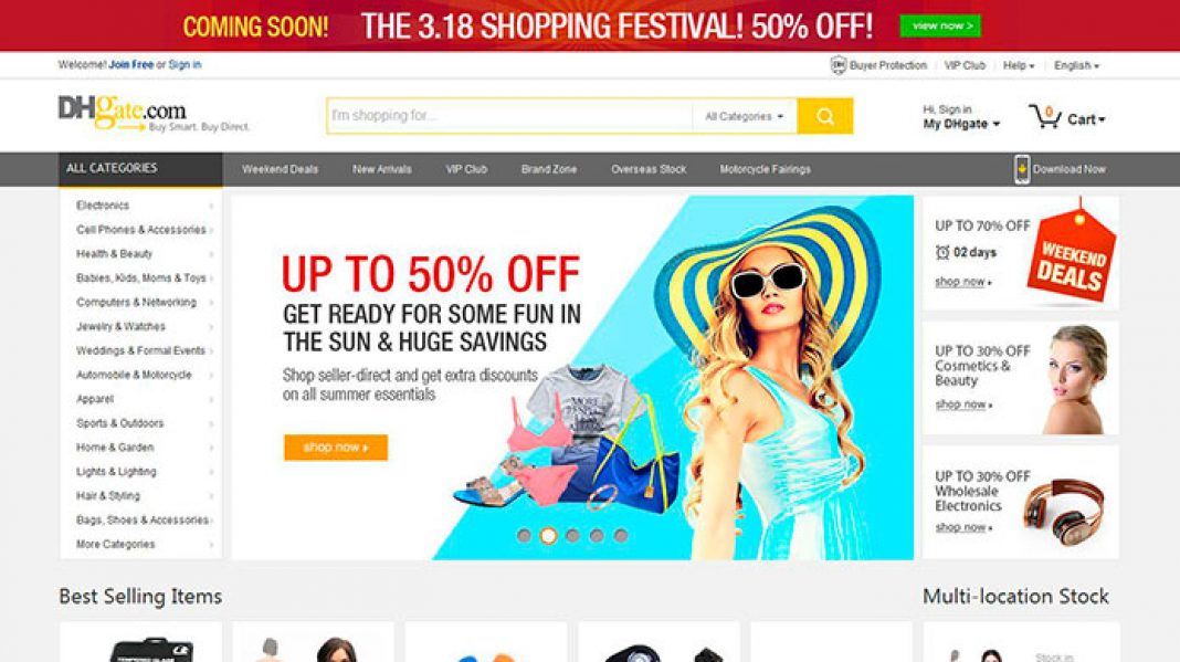 Las 30 mejores tiendas chinas online Cinco Noticias