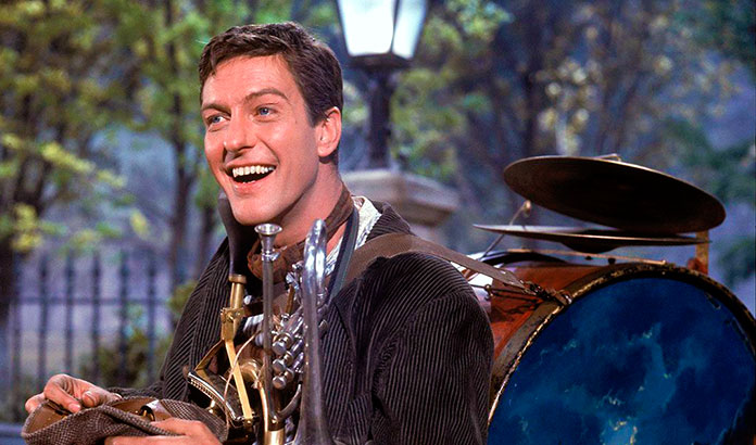 Dick Van Dyke en Mary Poppins